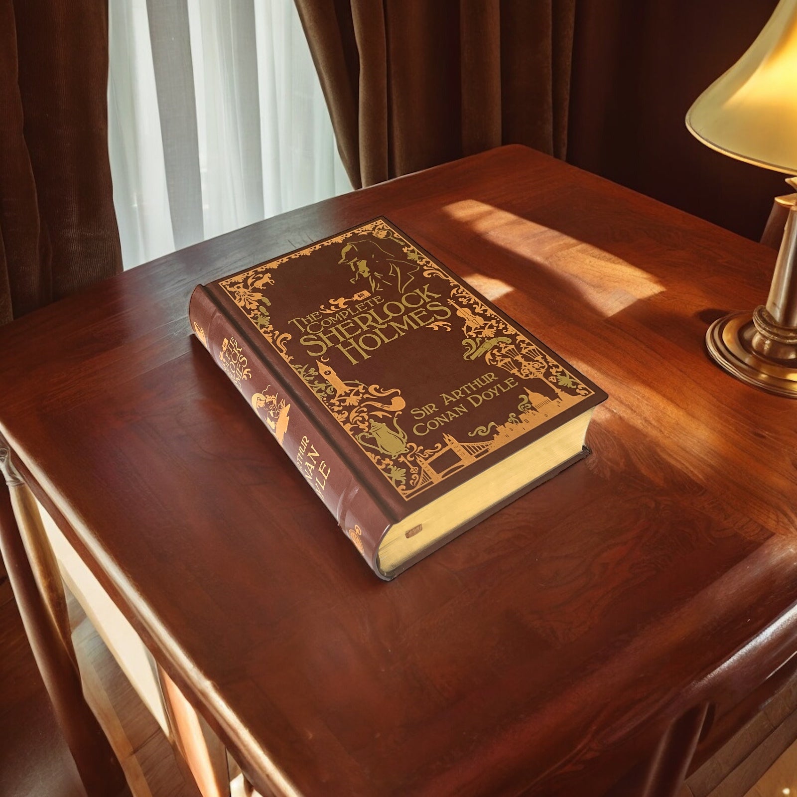 The Complete Sherlock Holmes by Arthur Conan Doyle - Collectible Leather Bound Hardcover - Barnes & Noble, 2009