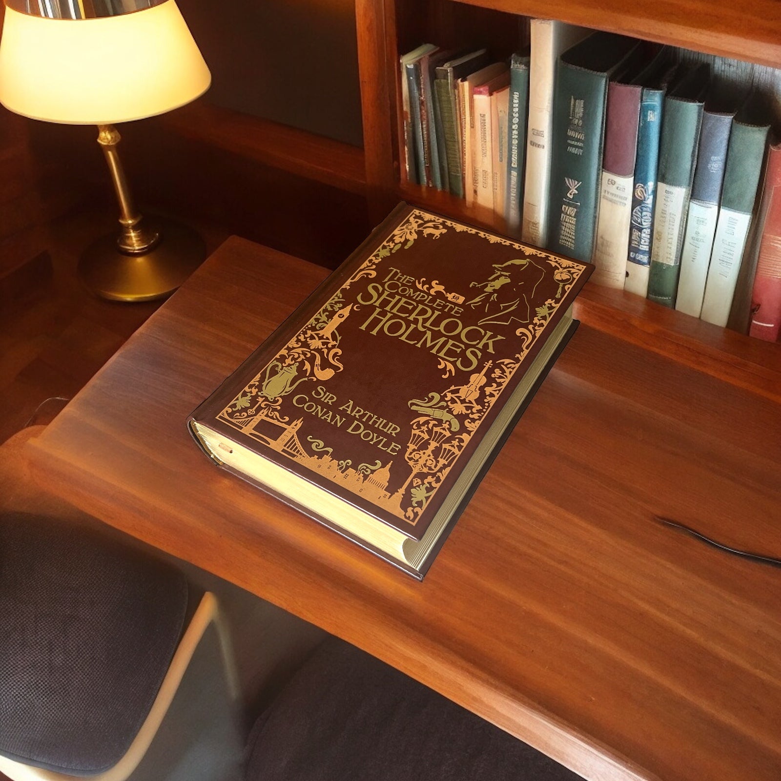 The Complete Sherlock Holmes by Arthur Conan Doyle - Collectible Leather Bound Hardcover - Barnes & Noble, 2009