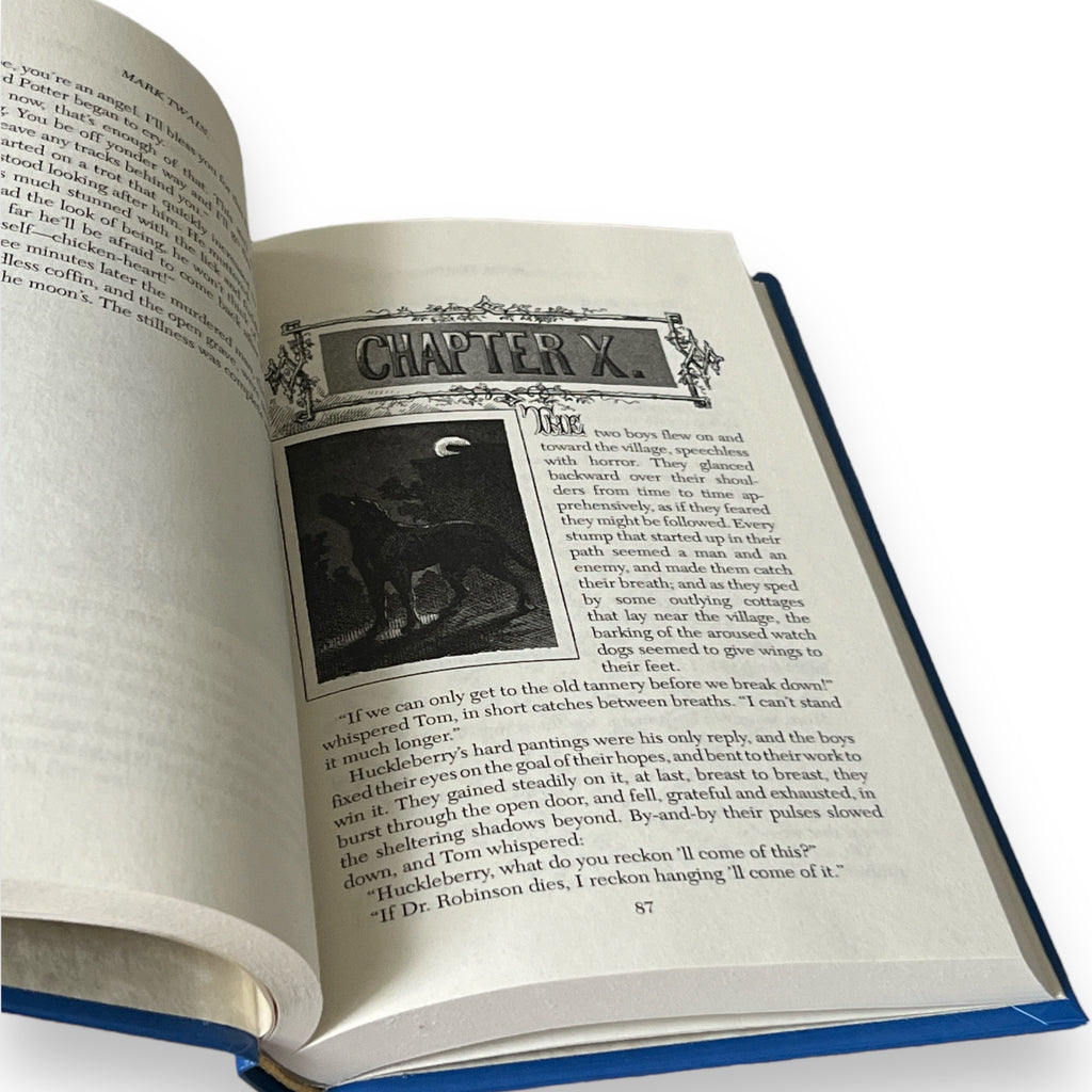 The Adventures of Tom Sawyer by Mark Twain - ILLUSTRATED Collectible Special Hardcover Edition