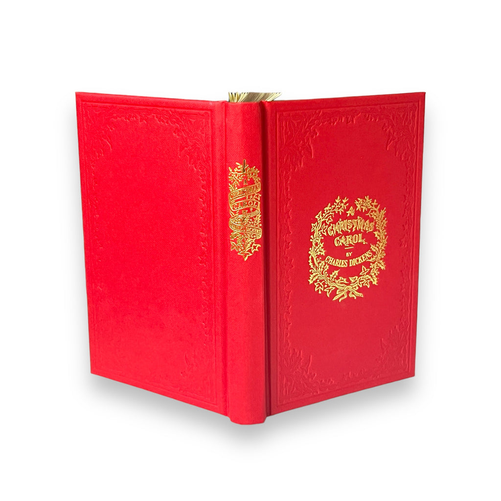 A Christmas Carol by Charles Dickens - Deluxe Illustrated Gilded Hardcover