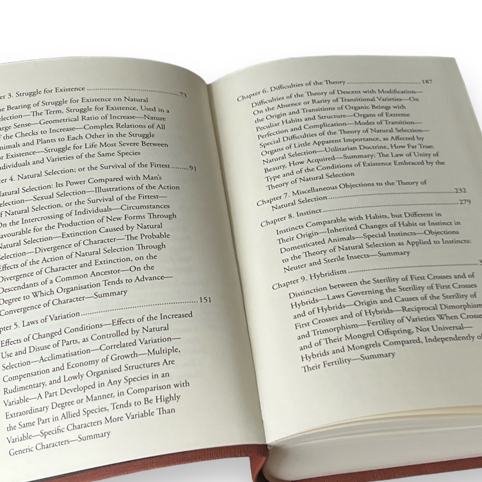 On the Origin of Species by Charles Darwin - Collectible Deluxe Special Gift Edition - Flexi Bound Clothbound Cover - Classic Book