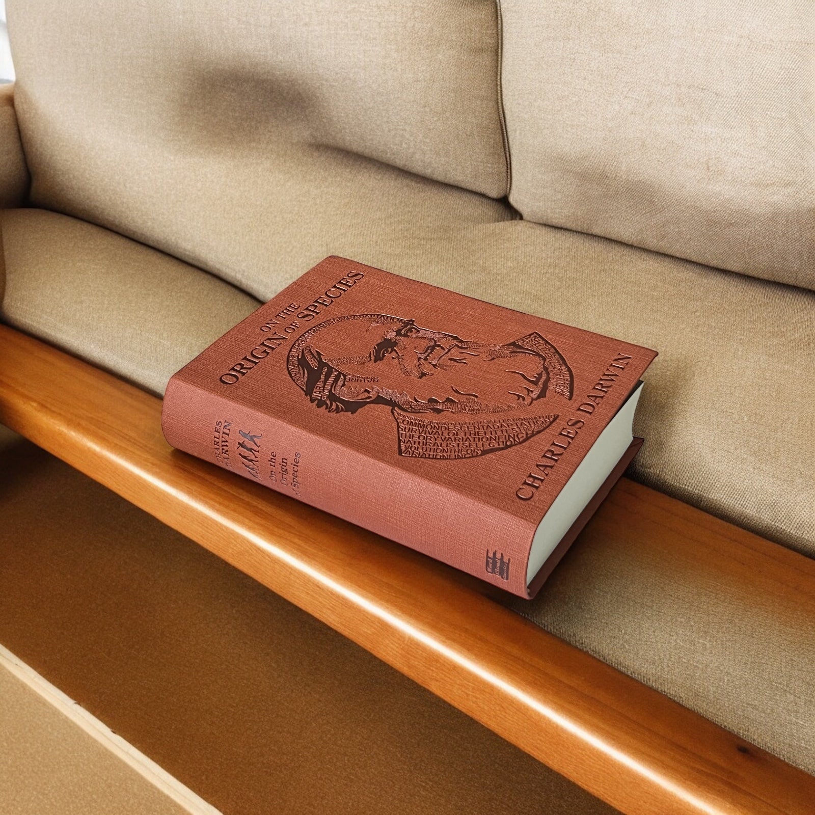 On the Origin of Species by Charles Darwin - Collectible Deluxe Special Gift Edition - Flexi Bound Clothbound Cover - Classic Book