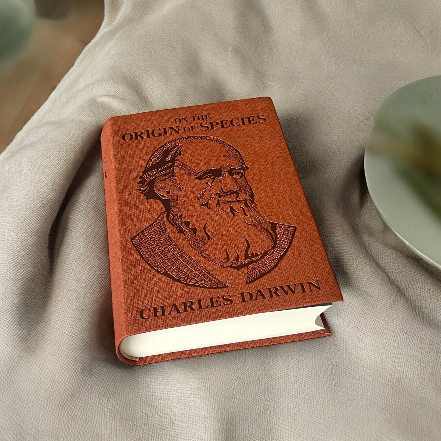 On the Origin of Species by Charles Darwin - Collectible Deluxe Special Gift Edition - Flexi Bound Clothbound Cover - Classic Book