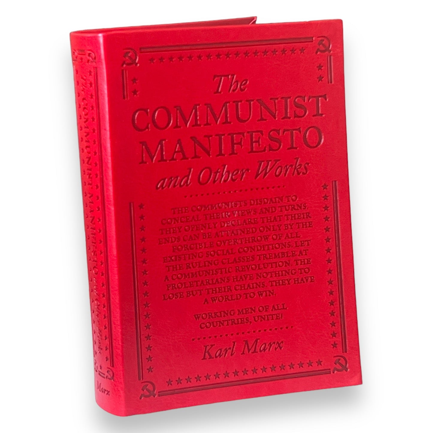 The Communist Manifesto & Other Writings by Karl Marx - Collectible Deluxe Special Gift Edition - Flexi Bound Faux Leather Cover - Classics