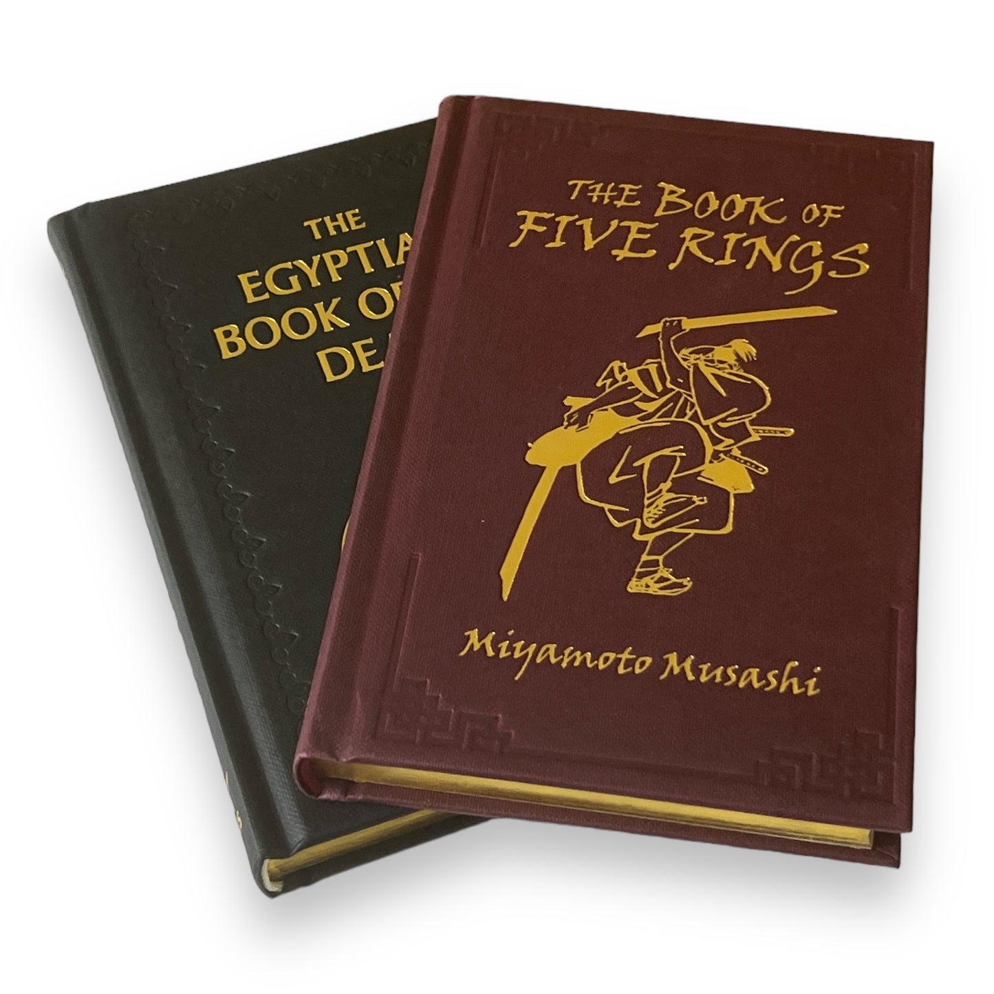 2 Books: The EGYPTIAN Book Of The Dead & FIVE RINGS - Illustrated Collectible Deluxe Special Gift Edition - Compact Hardcover