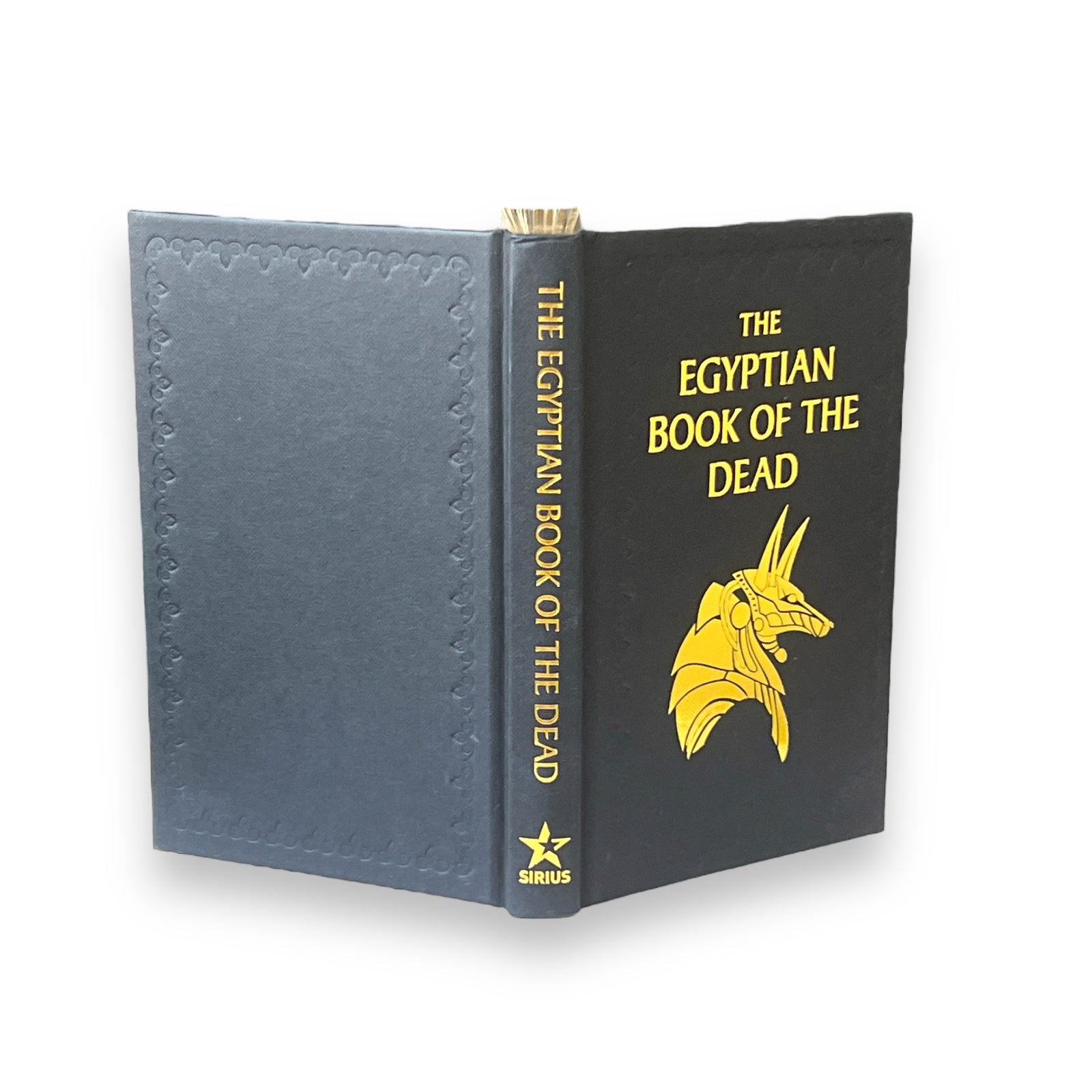 The Egyptian Book of the Dead by EA Wallis Budge  - Gilded Pocket Edition - Illustrated Hardcover