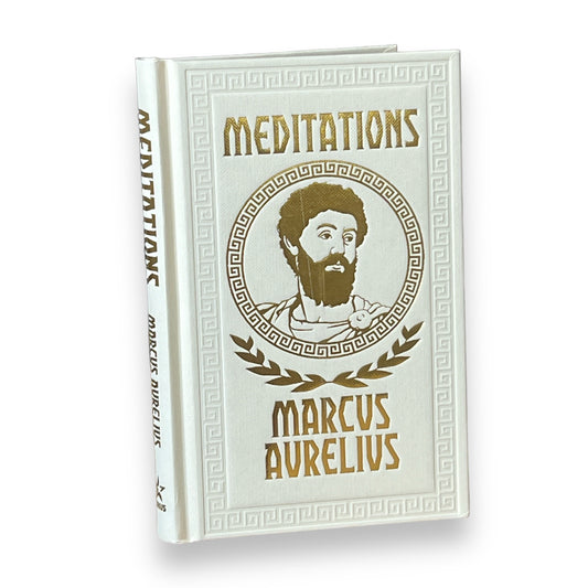 MEDITATIONS by Marcus Aurelius - Collectible Deluxe Special Illustrated Gift Edition - Compact Hardcover - Home Decor - Classic Book