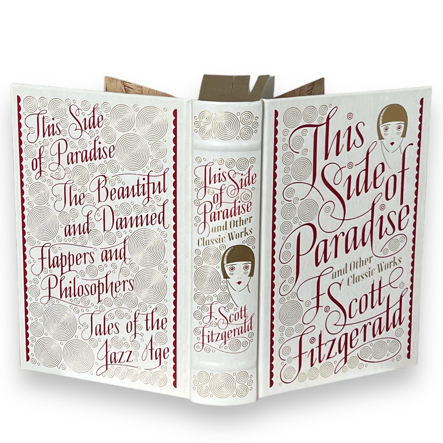 This Side Of Paradise & other F. Scott Fitzgerald - Collectible Deluxe Edition - Leather Bound Hardcover - Classic Book