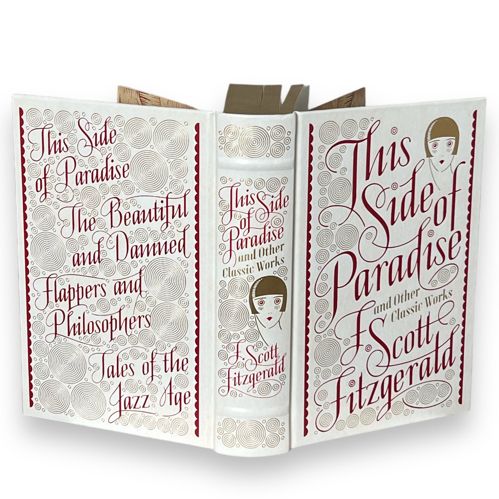 This Side Of Paradise & other F. Scott Fitzgerald - Collectible Leather Bound Hardcover