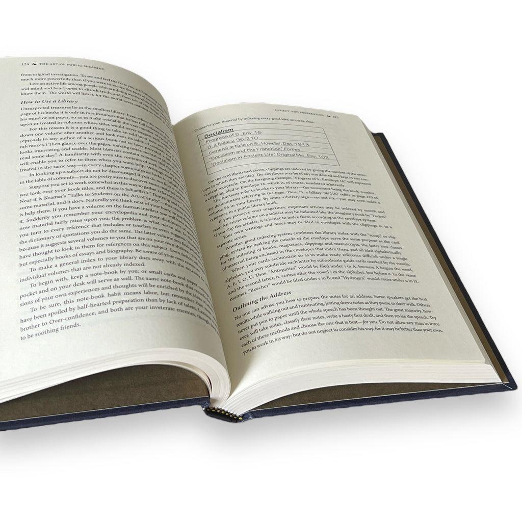 The Art Of Public Speaking by Dale Carnegie - Collectible Special Gift Edition - Hardcover - Best Seller - Classic Book