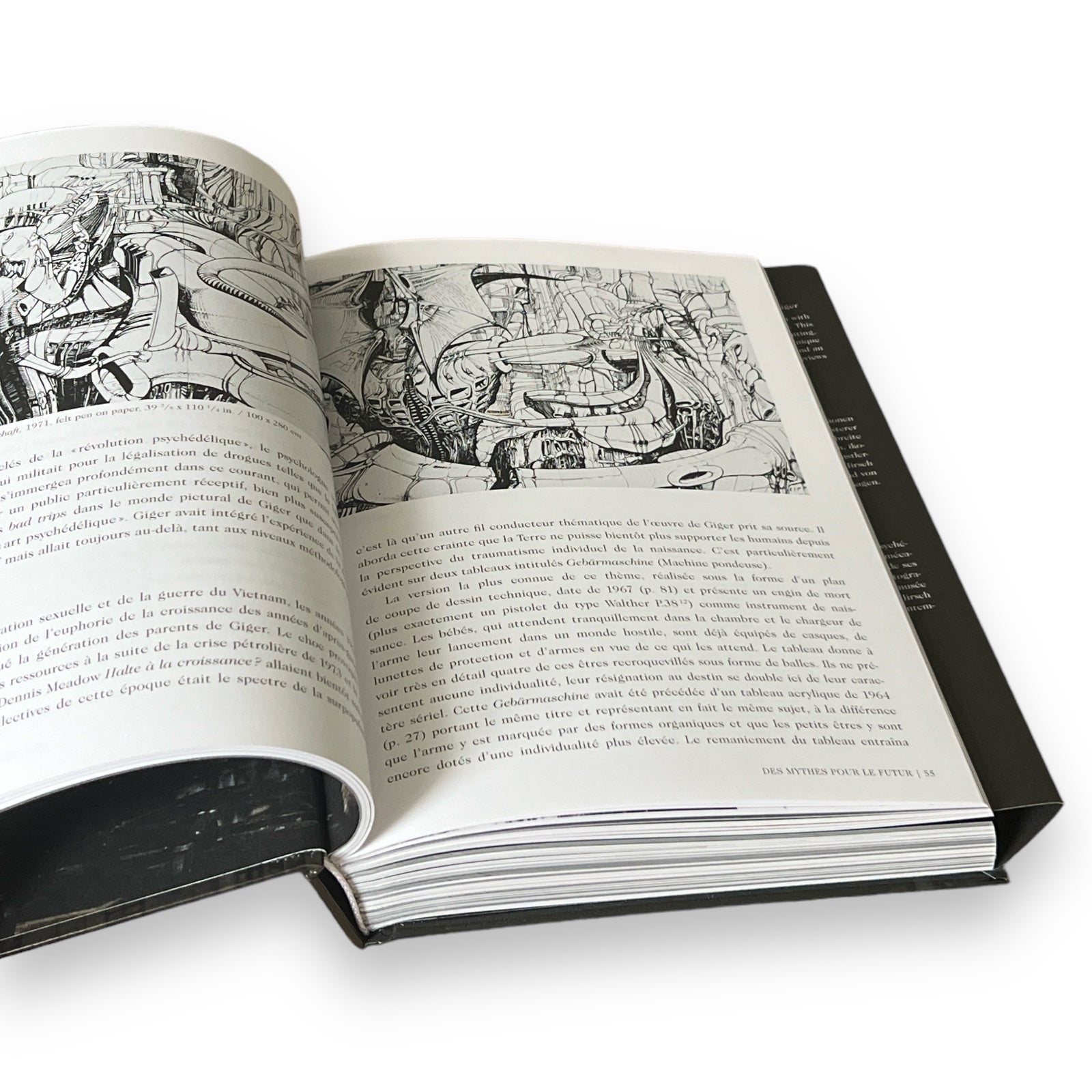 HR Giger. 45th Edition by Andreas J Hirsch - Full-Color Illustrated Deluxe Hardcover