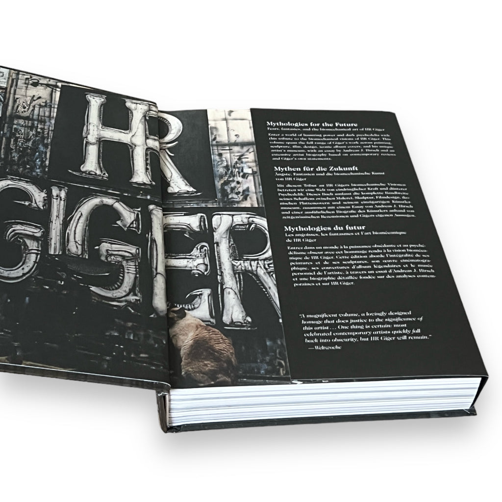 HR Giger. 45th Edition by Andreas J Hirsch - Full-Color Illustrated Deluxe Hardcover