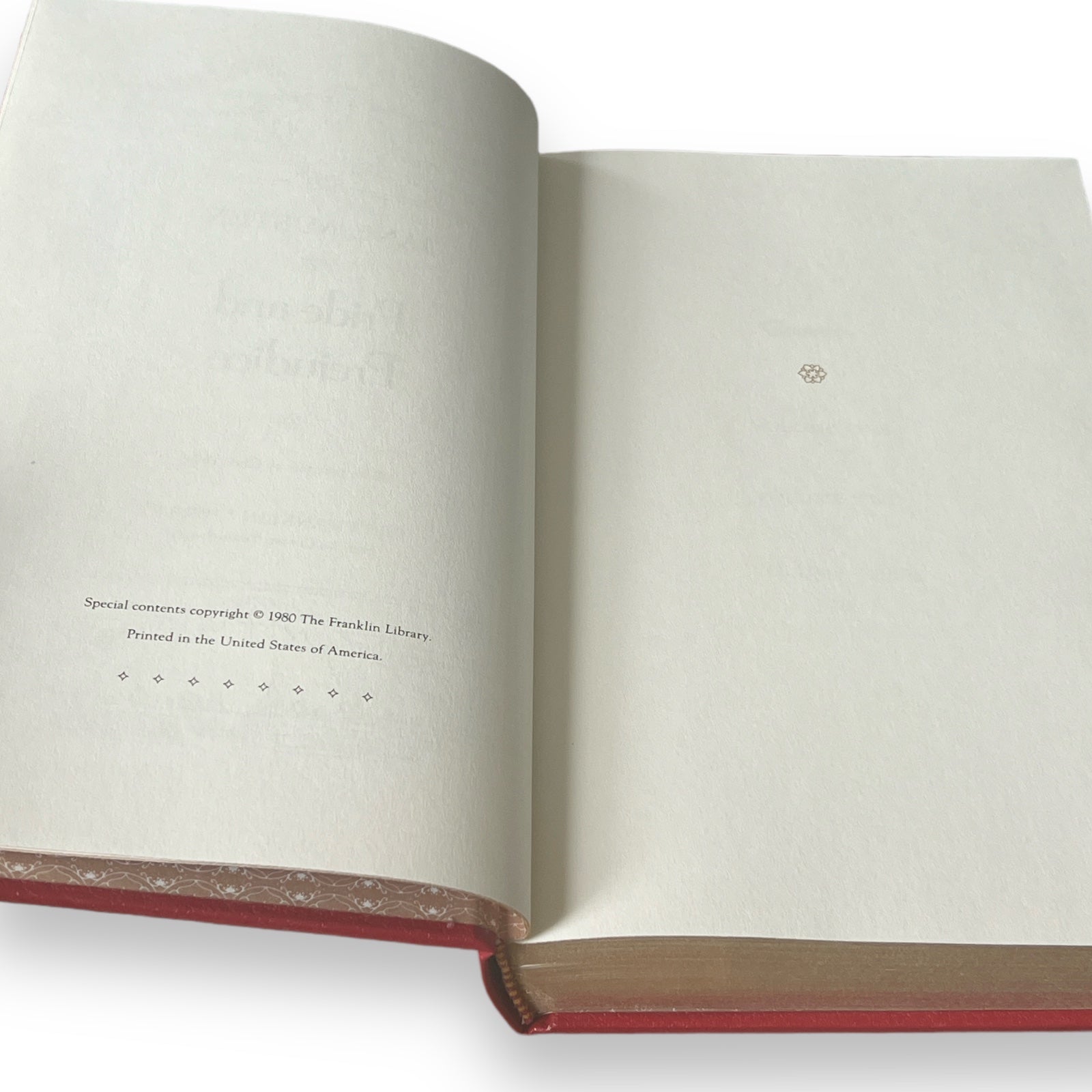 Pride And Prejudice by Jane Austen - Leather Bound - The Franklin Library, 1980
