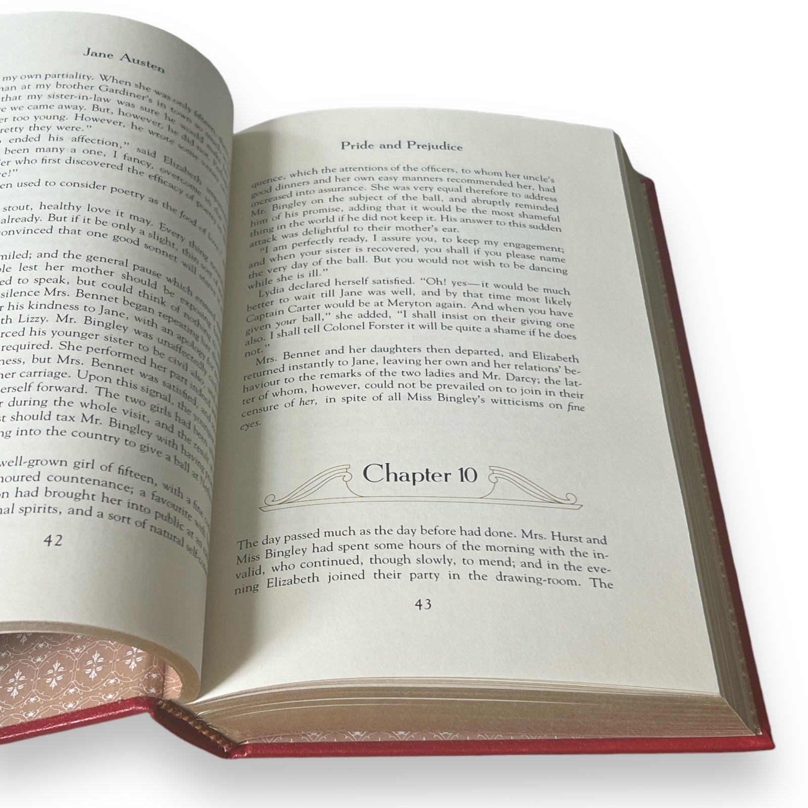 Pride And Prejudice by Jane Austen - Leather Bound - The Franklin Library, 1980