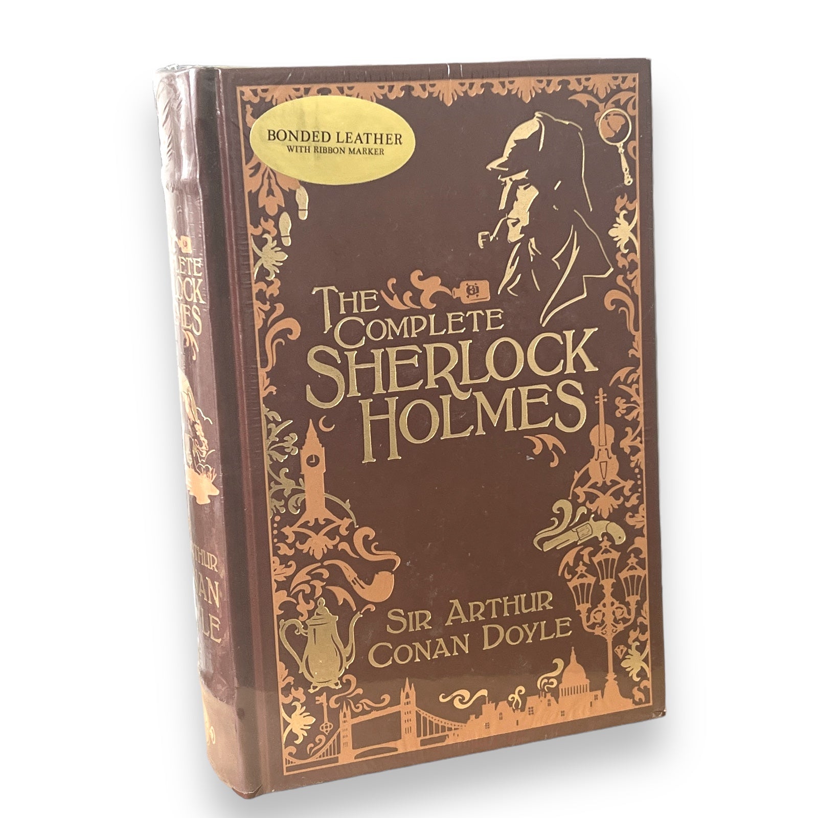 The Complete Sherlock Holmes by Arthur Conan Doyle - Collectible Leather Bound Hardcover - Barnes & Noble, 2009
