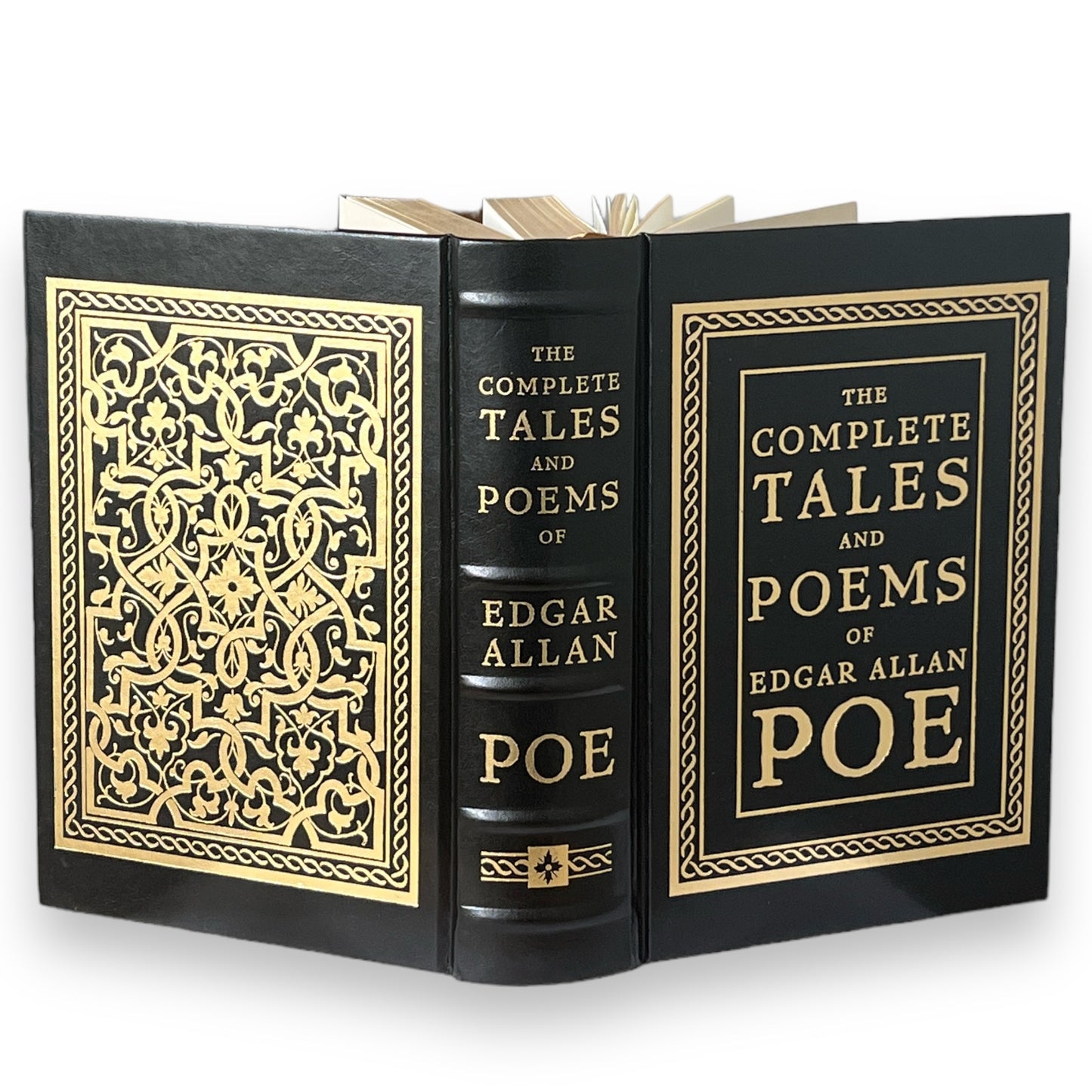 The Complete Tales & Poems Of Edgar Allan Poe - Collectible Leather Bound Hardcover - B&N, 1992