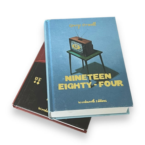 2-Book Set: 1984 & Animal Farm by George Orwell - Collectible Compact Hardcover