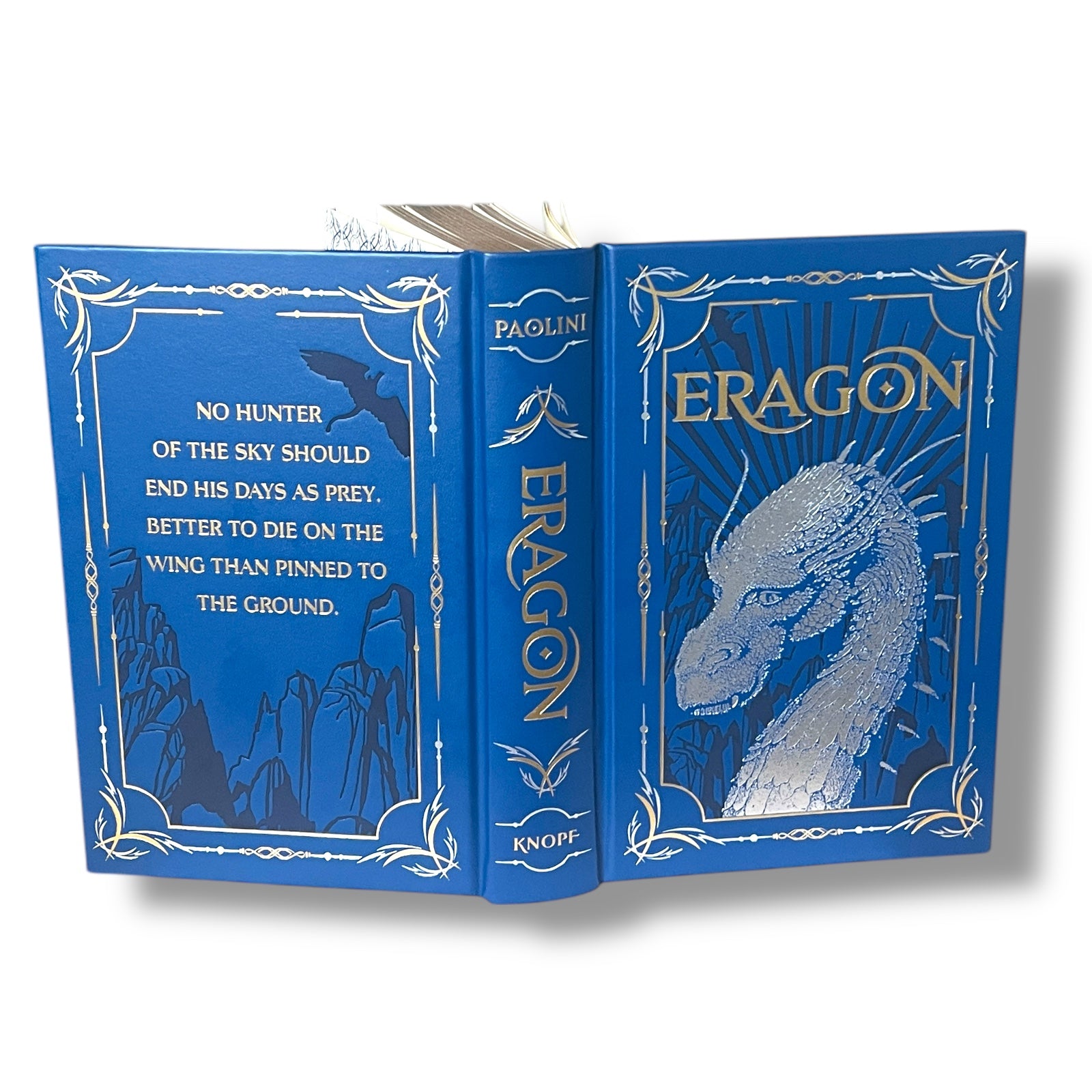Eragon by Christopher Paolini  - Collectible Leather Bound Hardcover