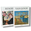 2-Book Set: Van Gogh & Renoir  - Illustrated Hardcover (10"x8")