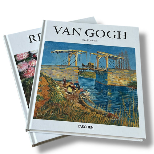 2-Book Set: Van Gogh & Renoir  - Illustrated Hardcover (10"x8")