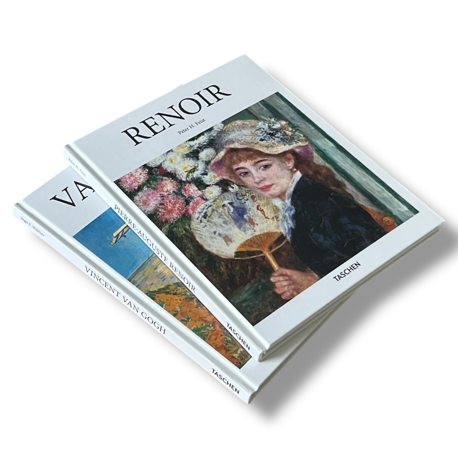 2-Book Set: Van Gogh & Renoir  - Illustrated Hardcover (10"x8")