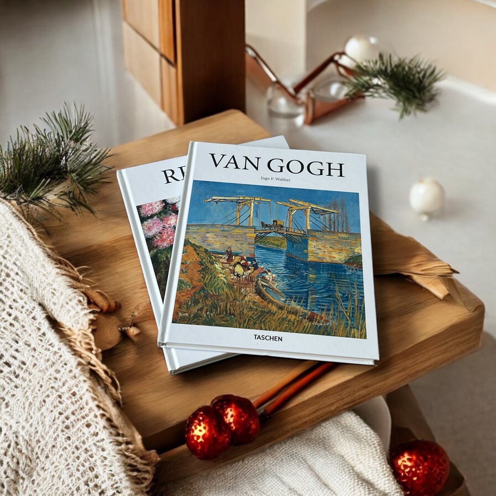 2-Book Set: Van Gogh & Renoir  - Illustrated Hardcover (10"x8")