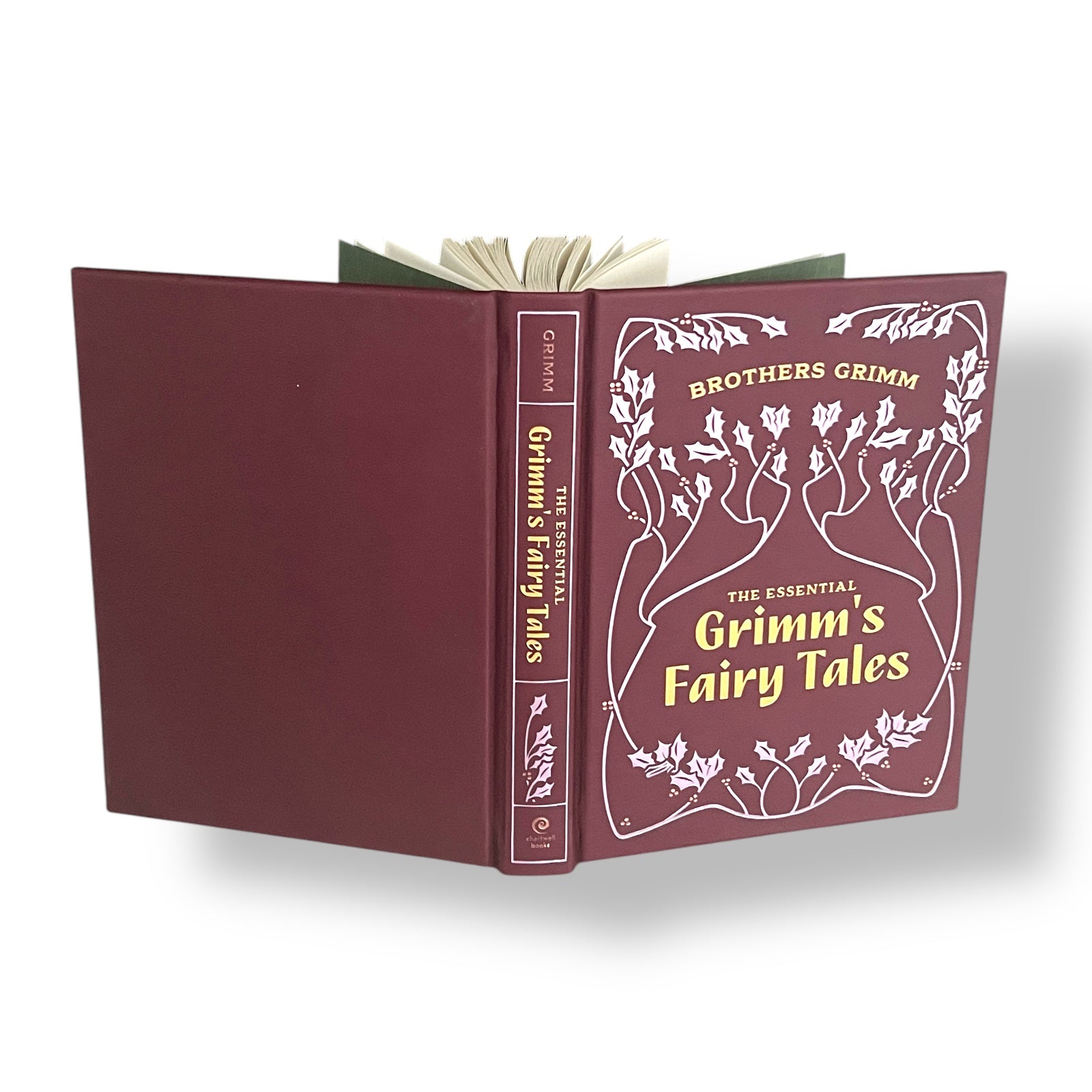 The Essential Grimm's Fairy Tales - Illustrated - Leather feel Hardcover