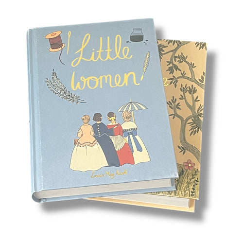 2 Book Set: Little Women by Louisa May Alcott & Anne of Green Gables by Montgomery - Collectible Hardcover