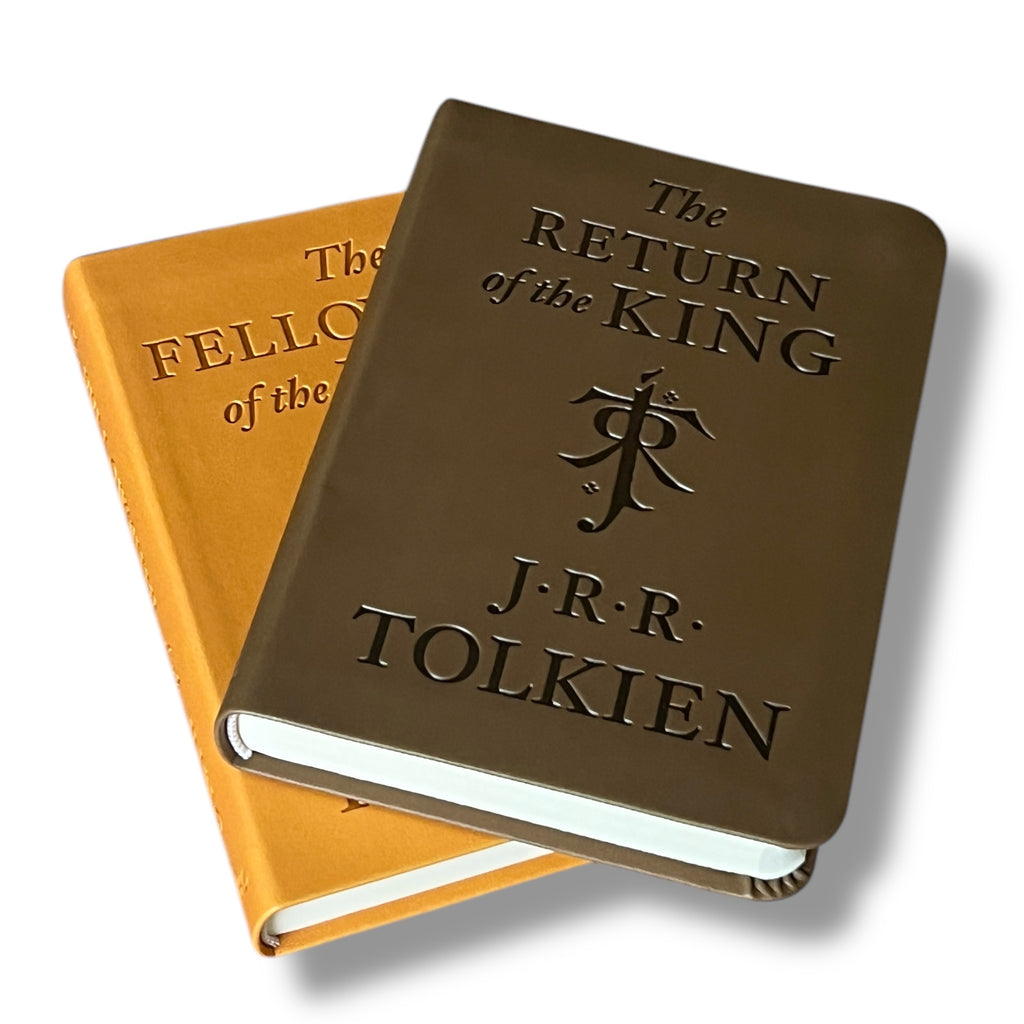 4 Pocket Book Boxed Set: The Hobbit & The Lord Of The Rings by J.R.R. Tolkien - Flexi Bound Leather Covers