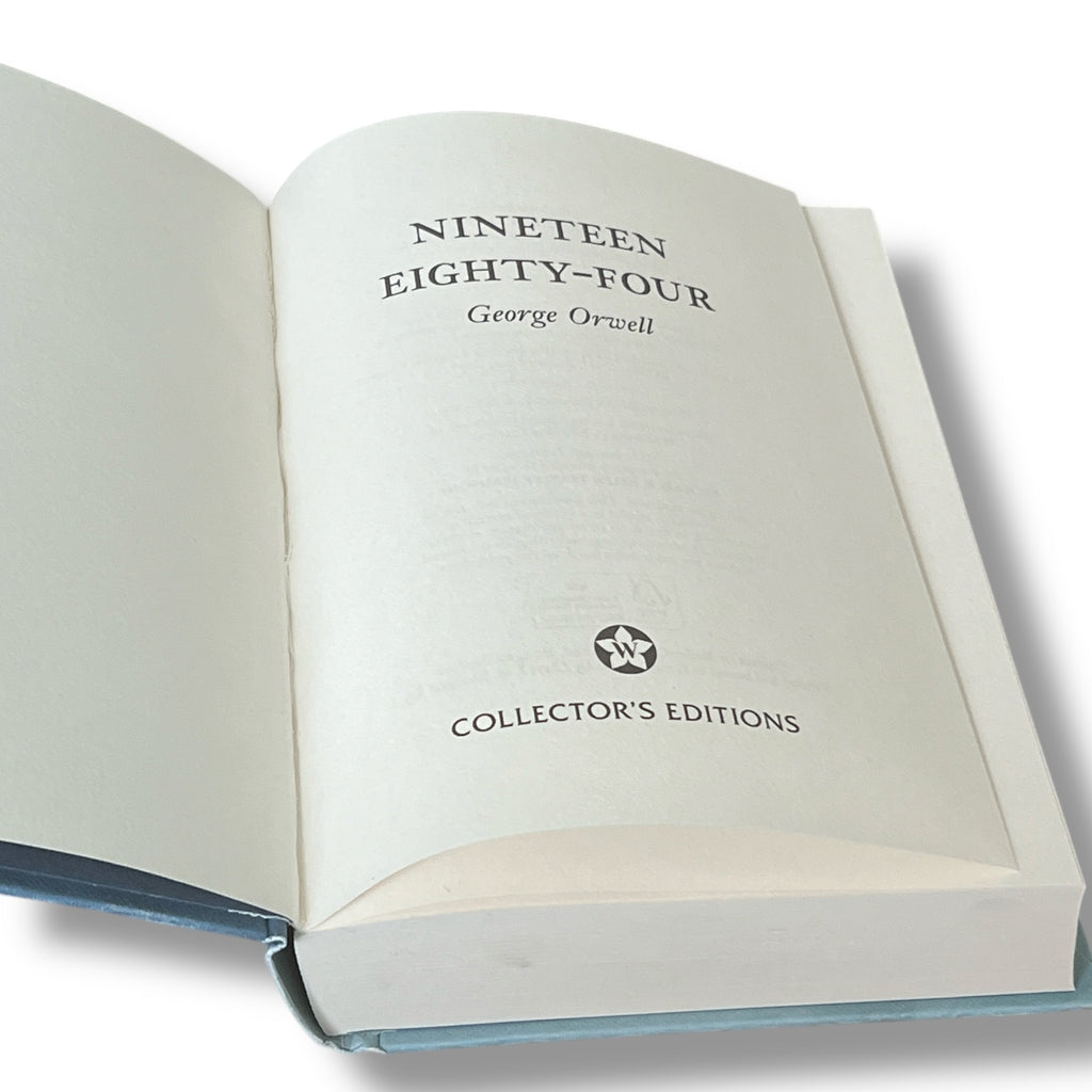 1984 Nineteen Eighty-Four by George Orwell - Collectible Compact Hardcover
