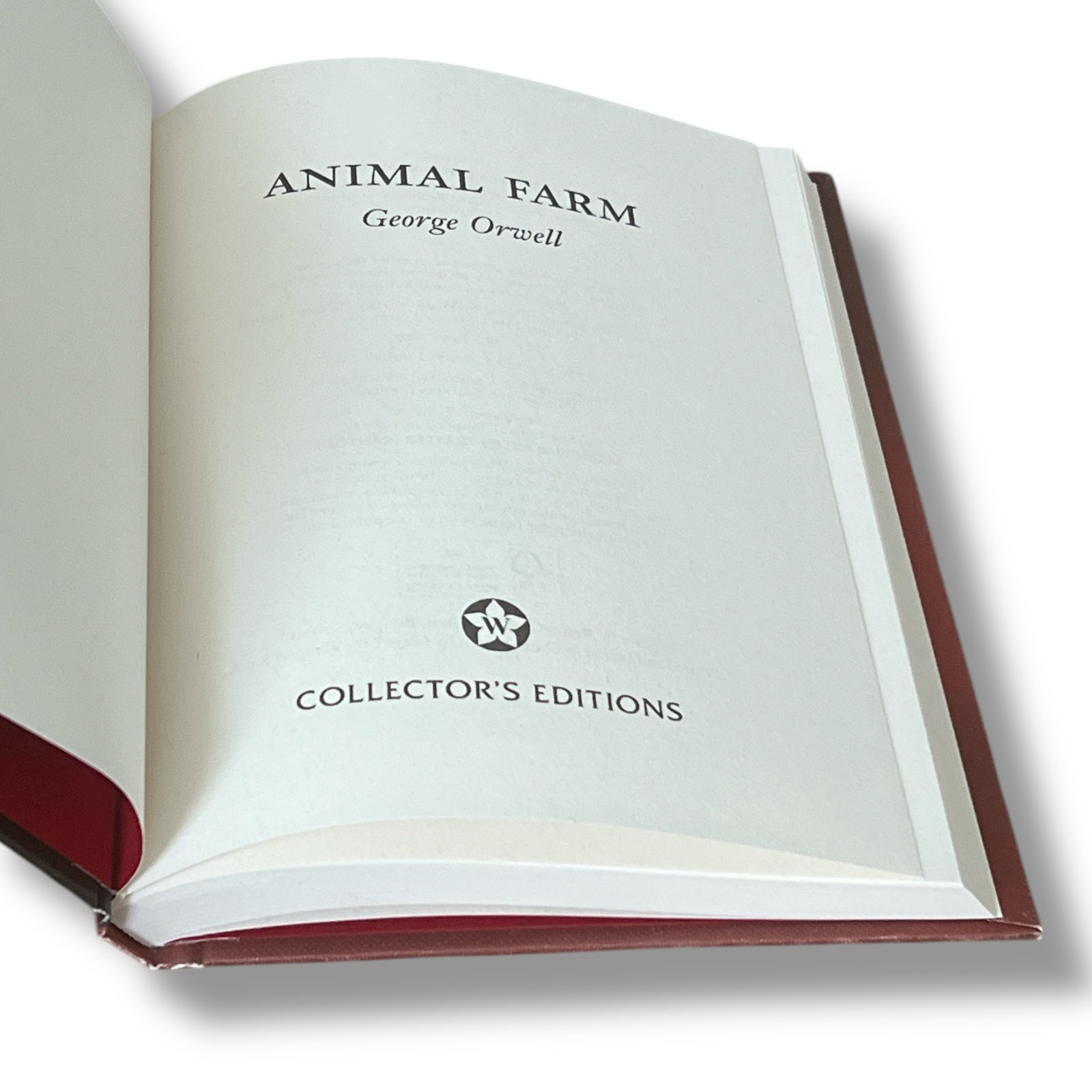 Animal Farm by George Orwell - Collectible Compact Hardcover