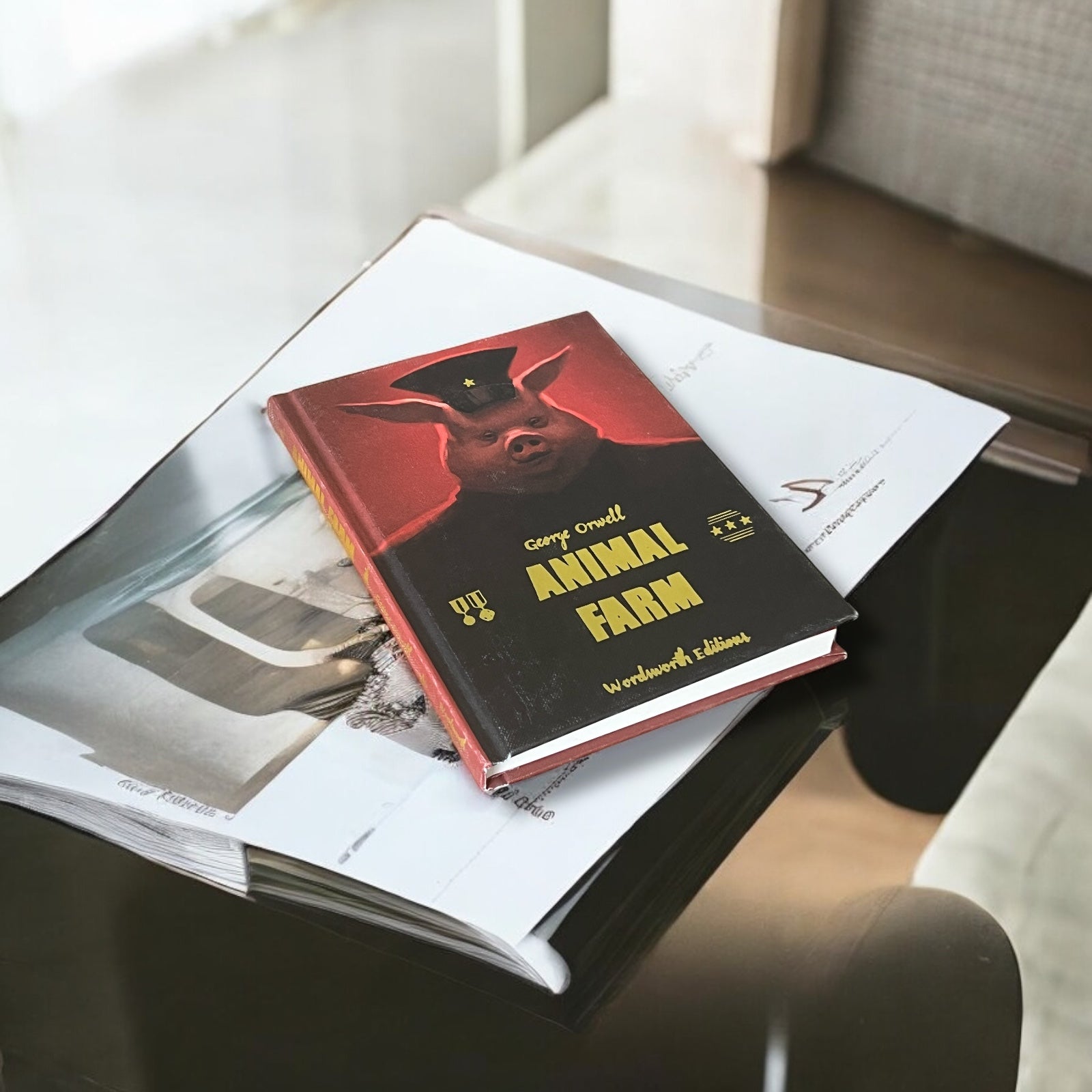 Animal Farm by George Orwell - Collectible Compact Hardcover