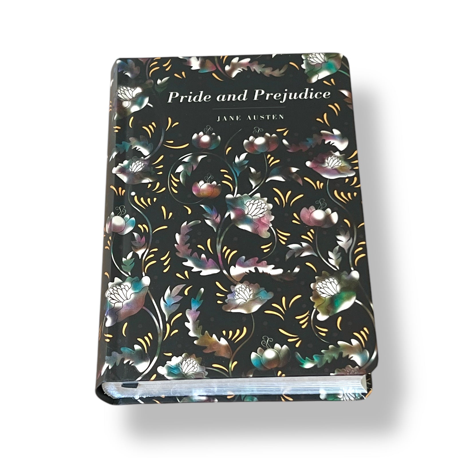Pride and Prejudice by Jane Austen - Collectible Deluxe Colorful Gilded Hardcover Edition