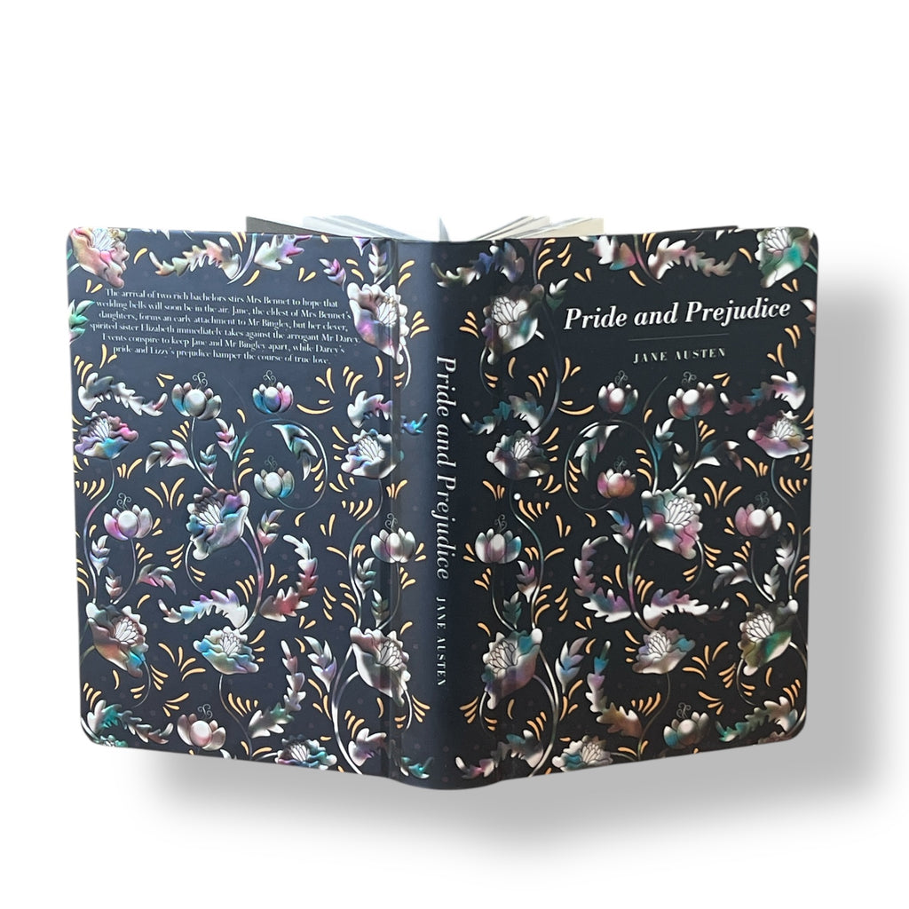 Pride and Prejudice by Jane Austen - Collectible Deluxe Colorful Gilded Hardcover Edition