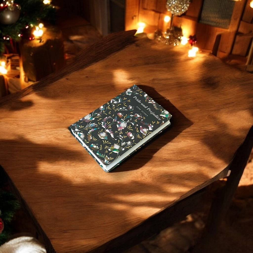 Pride and Prejudice by Jane Austen - Collectible Deluxe Colorful Gilded Hardcover Edition
