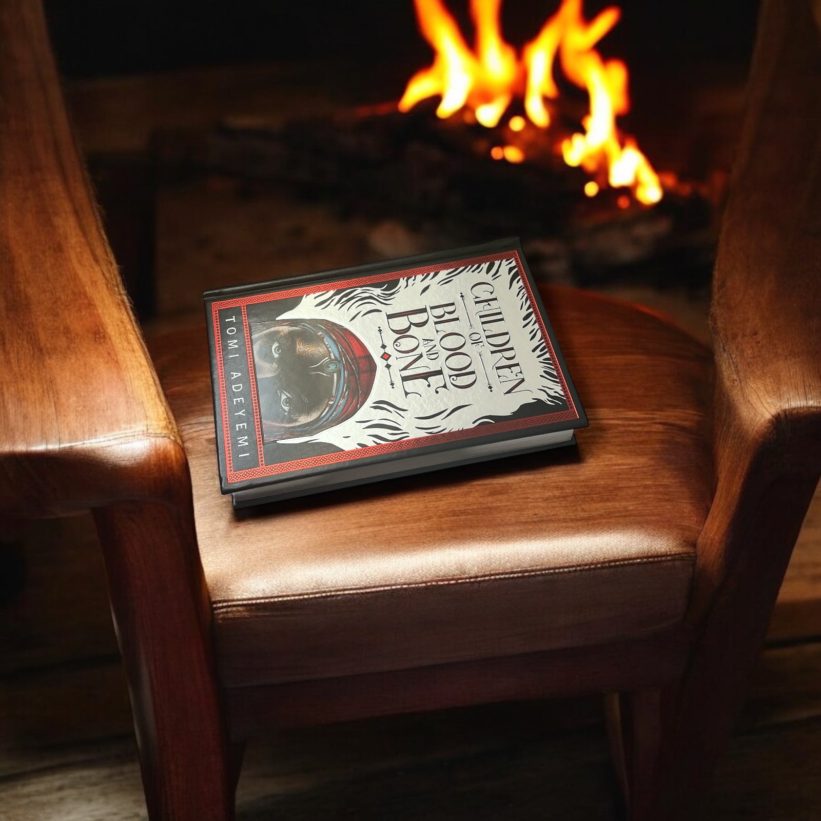 Children of Blood and Bone by Tomi Adeyemi - Collectible Leather Bound Hardcover