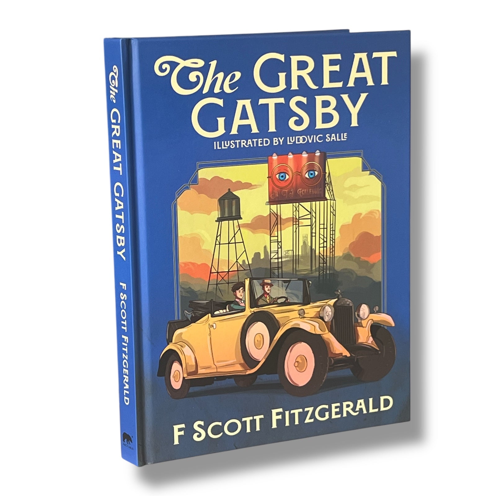 The Great Gatsby by F. Scott Fitzgerald - Illustrated Hardcover
