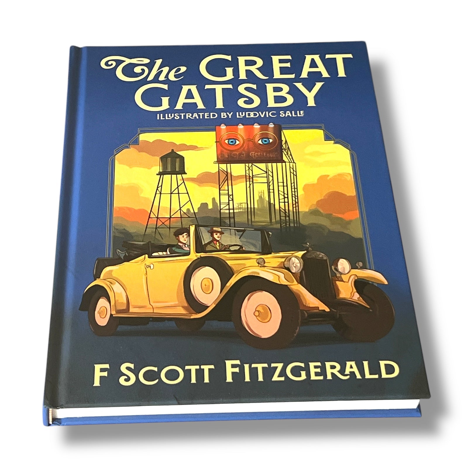 The Great Gatsby by F. Scott Fitzgerald - Illustrated Hardcover