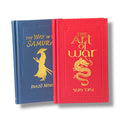 2-Book Set: The Way of the Samurai & The Art of War - Gilded Pocket Edition - Illustrated Hardcover