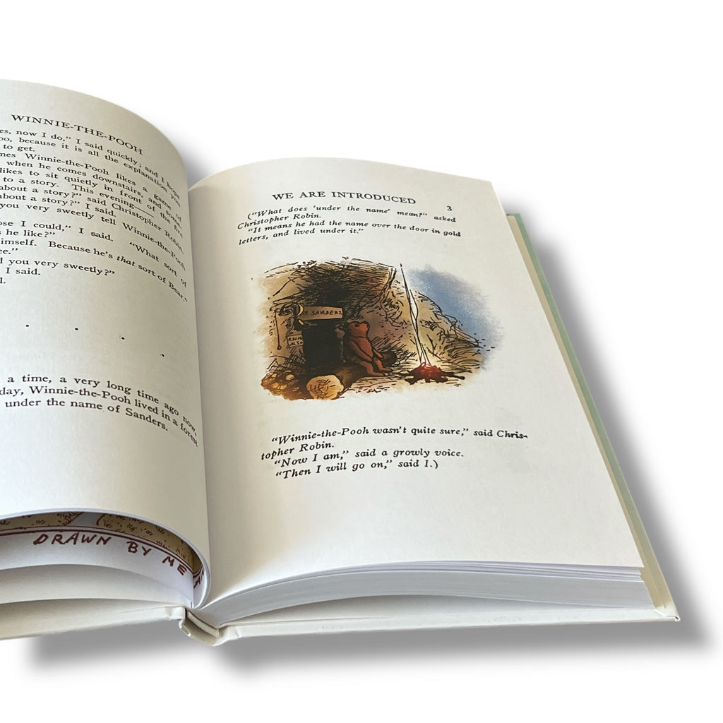 Winnie-the-Pooh by A. A. Milne - The Classic Edition - Hardcover