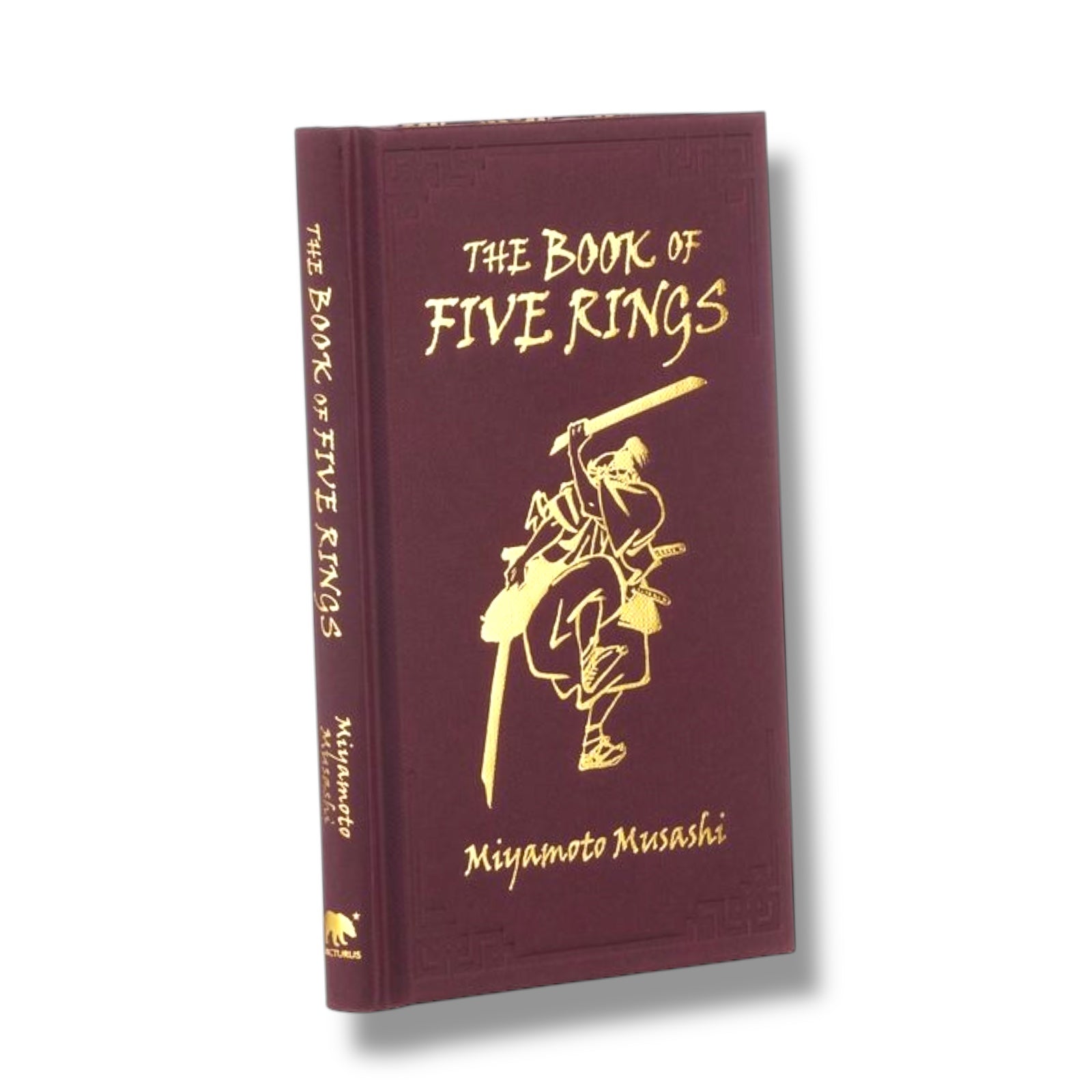 The Book of Five Rings by Miyamoto Musashi - Gilded Pocket Edition - Illustrated Hardcover