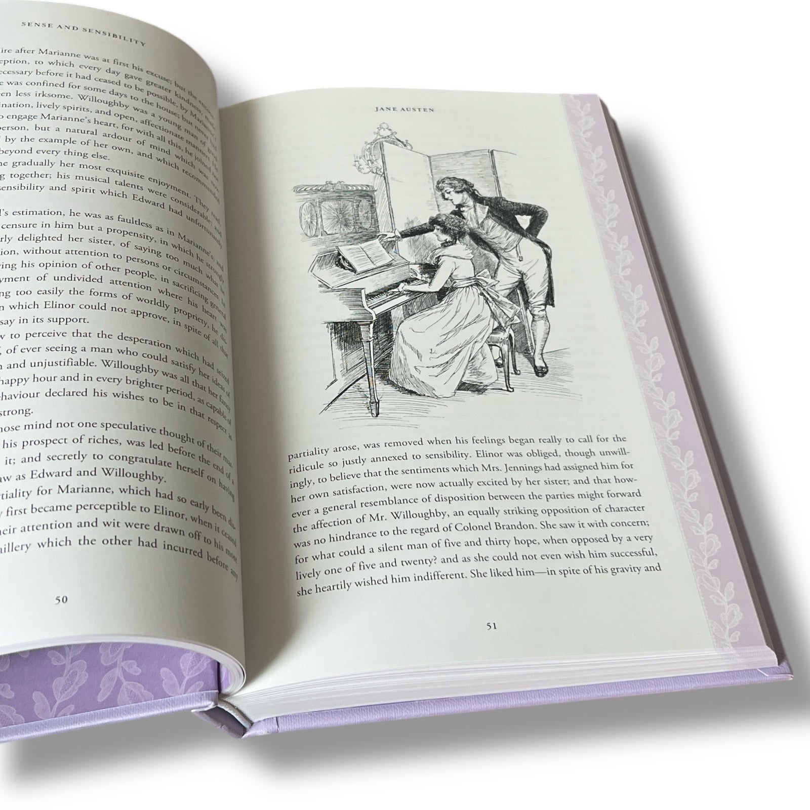 2-Book Set: ILLUSTRATED Pride and Prejudice & Sense and Sensibility by Jane Austen - Full-Color Hardcover