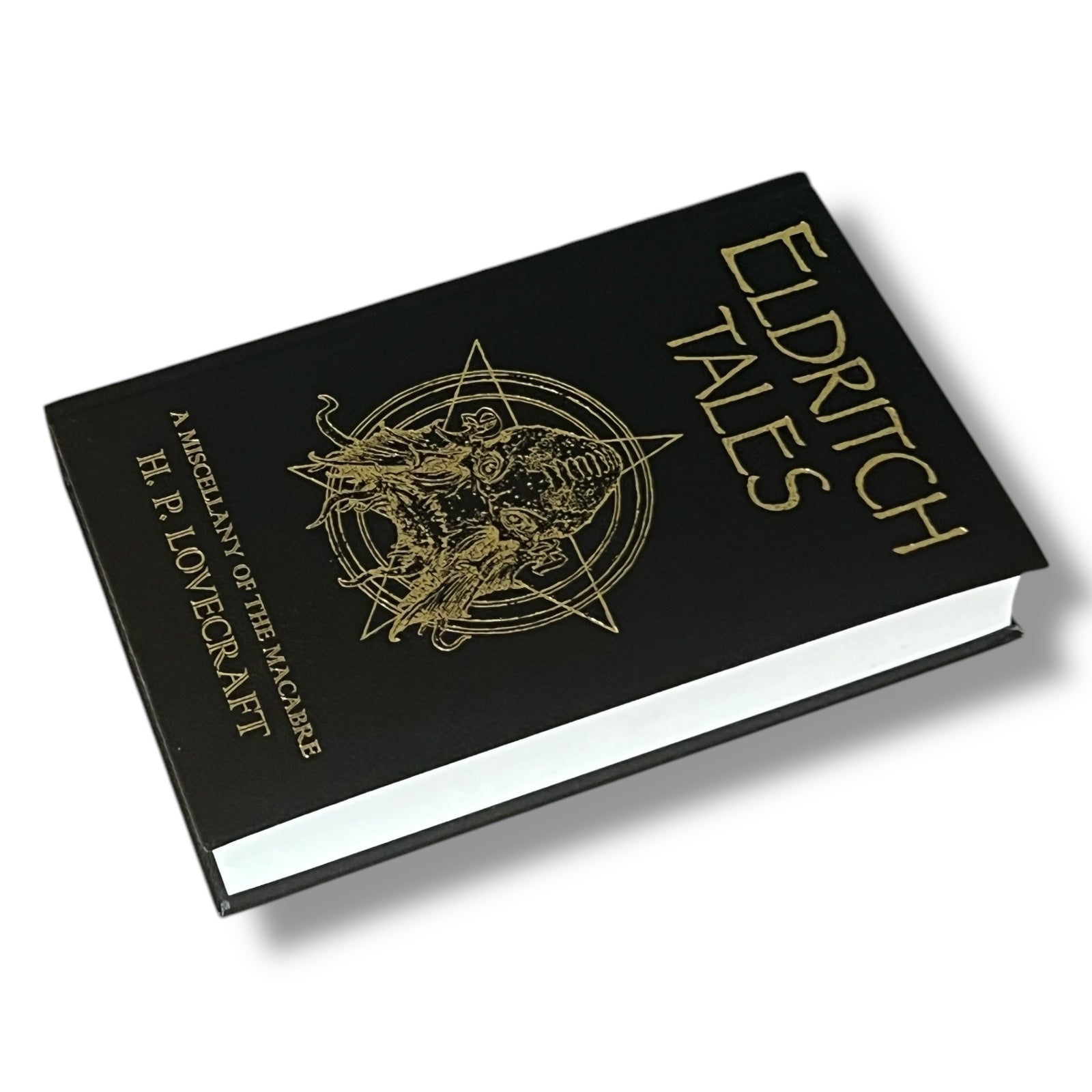 Eldritch Tales : A Miscellany of the Macabre H. P. Lovecraft - Collectible Leather Bound Hardcover
