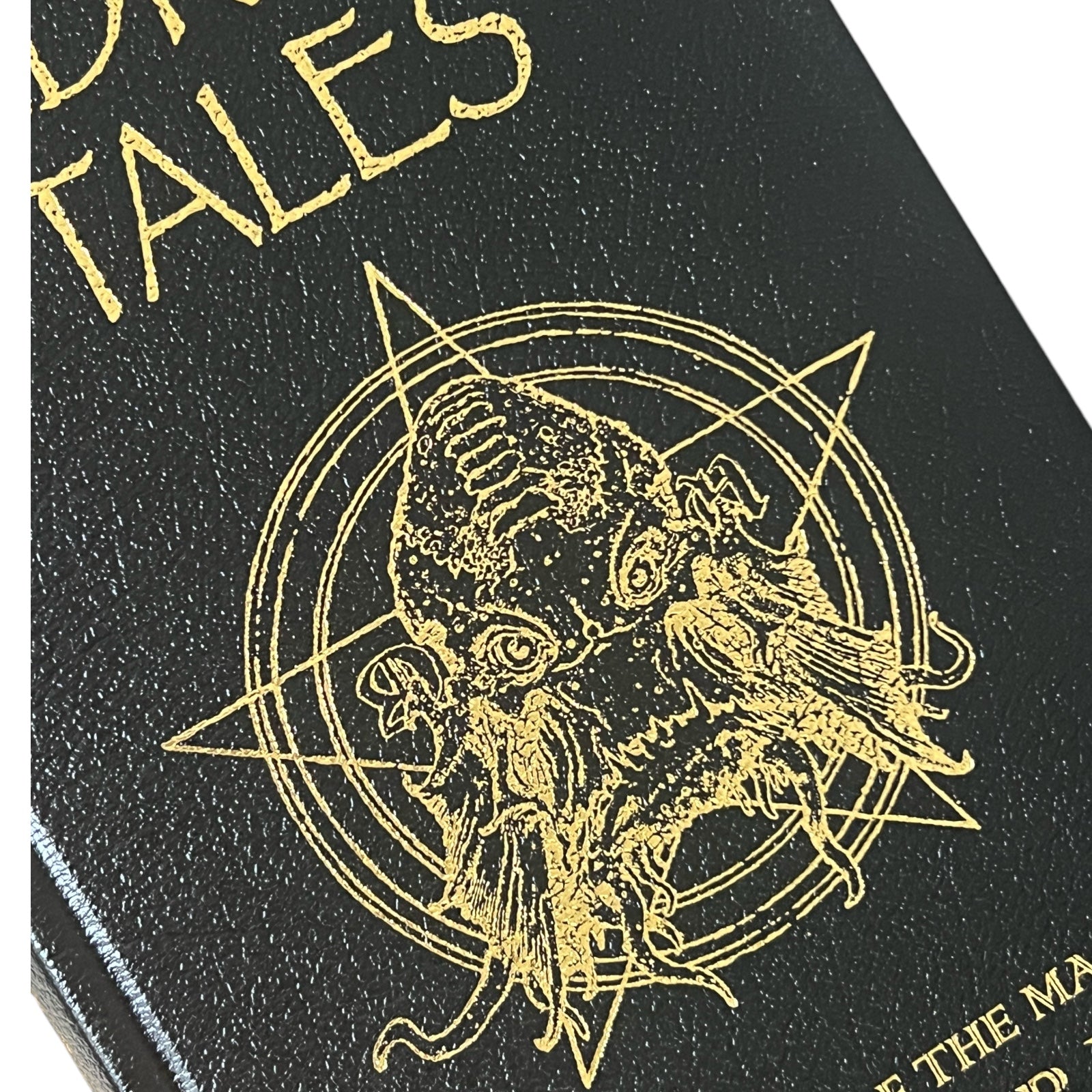 Eldritch Tales : A Miscellany of the Macabre H. P. Lovecraft - Collectible Leather Bound Hardcover
