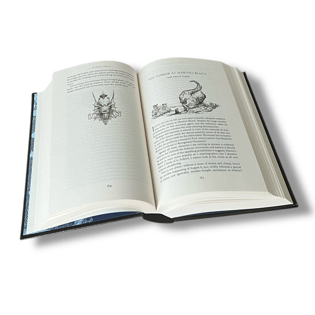 Eldritch Tales : A Miscellany of the Macabre H. P. Lovecraft - Collectible Leather Bound Hardcover