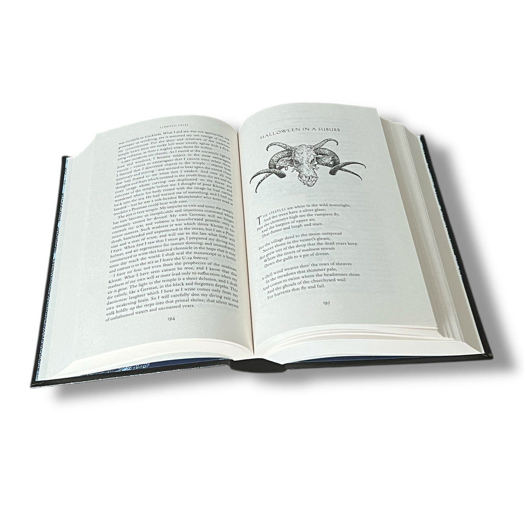 Eldritch Tales : A Miscellany of the Macabre H. P. Lovecraft - Collectible Leather Bound Hardcover