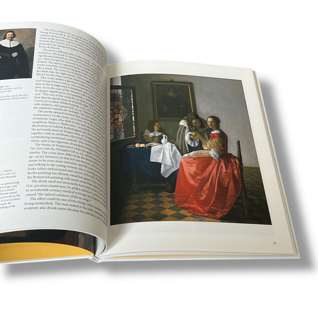 2 Book Set: Vermeer & Michelangelo - Illustrated Hardcover (10"x8")
