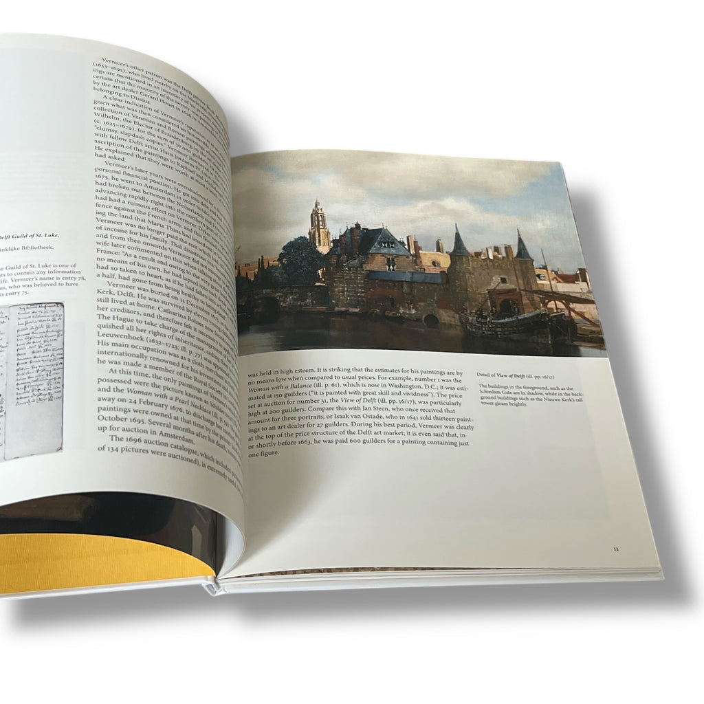 2 Book Set: Vermeer & Michelangelo - Illustrated Hardcover (10"x8")