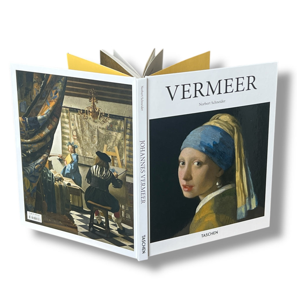 2 Book Set: Vermeer & Michelangelo - Illustrated Hardcover (10"x8")