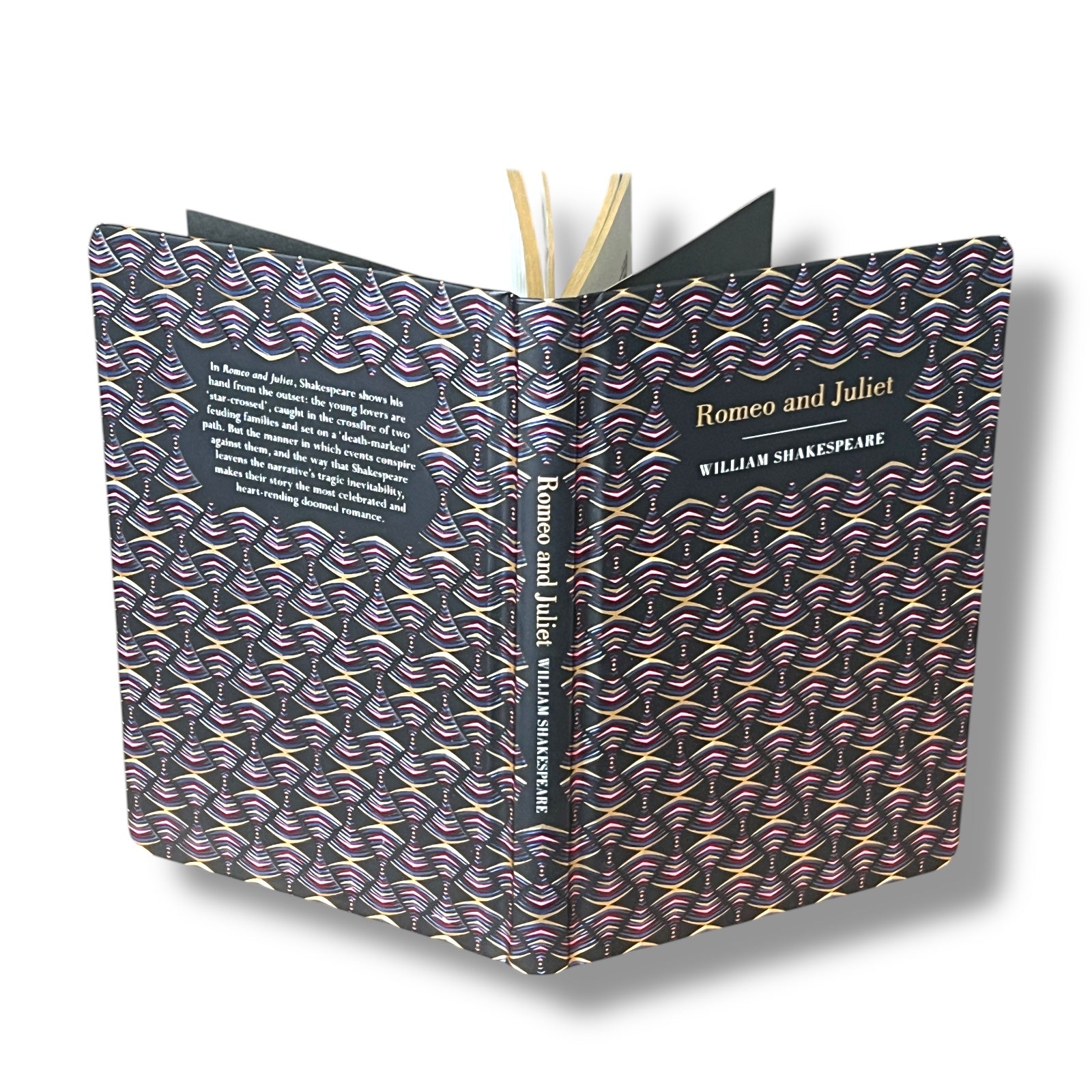Romeo and Juliet by William Shakespeare - Collectible Deluxe Colorful Gilded Hardcover Edition
